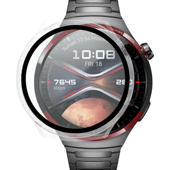 Pouzdro na mobilní telefon Pouzdro se sklem na hodinky Bizon pro Huawei Watch 4 Pro Space Edition