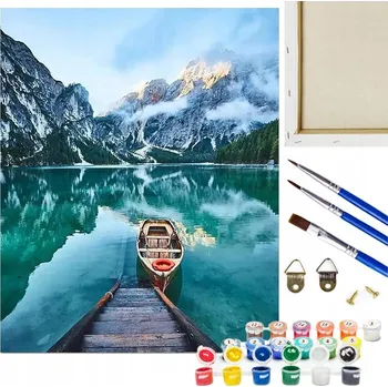 Obraz Malování podle čísel s rámem - sada obrazů k malování - dárek - obraz s rámem