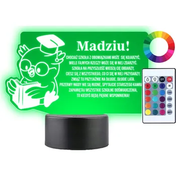 Lampička Plexido vícebarevná Noční lampa