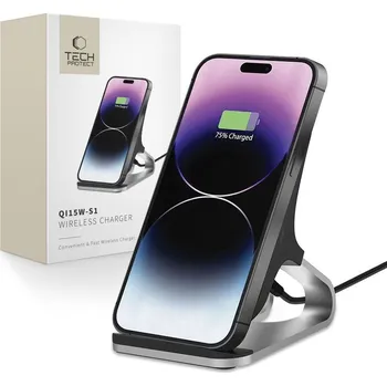 TECH-PROTECT QI15W-S1 WIRELESS CHARGER 15W BLACK