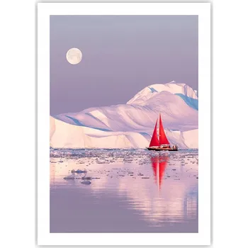 Obraz Plakát bez rámu do obýváku ložnice 50x70 krajina moderní módní obraz