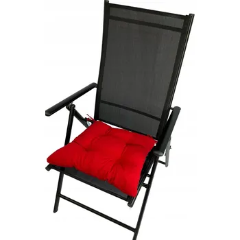 Polštář Polštář na židli TRAPÉZ ČERVENÝ