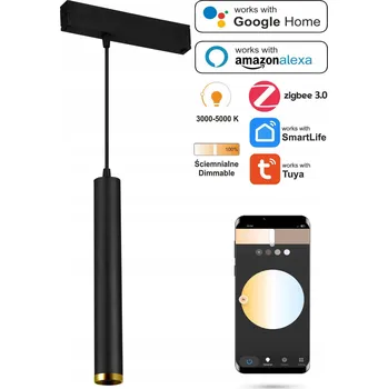 LED závěsné svítidlo WiFi Zigbee Tuba 10W SMART TRACK 230VAC