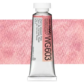Vodová barva Akvarelová barva Holbein Granulating 15 ml - Cherry Blossom Pink