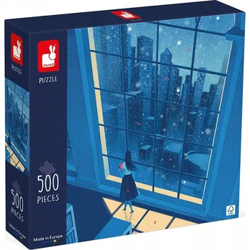 Puzzle Janod: Umělecké Puzzle Noční pohled 500 dílků
