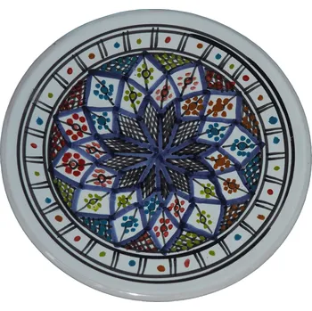 Talíř Mělký jídelní talíř Tunis 23 cm