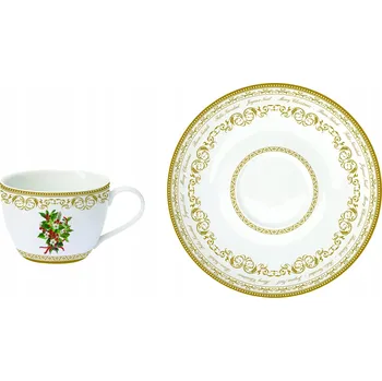 Šálek Easy Life Design Christmas Holly porcelán 240 ml 1 ks