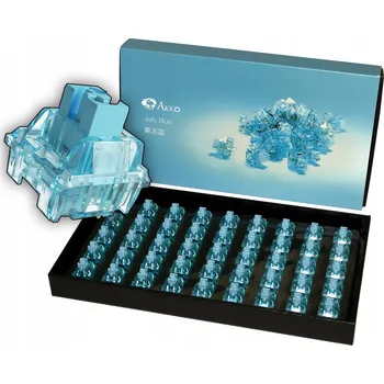 Klávesnice Mechanická klávesnice AKKO Jelly Blue - Mechanické spínače
