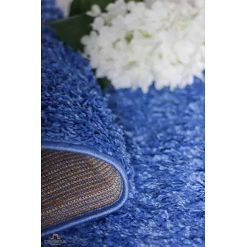 Koberec Koberec Shaggy Paradise s dlouhým vlasem modrý 133x190