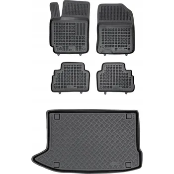 autokoberec Sada koberců a rohožka do zavazadlového prostoru pro Hyundai KONA od roku 2017