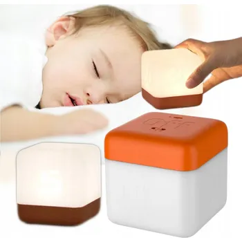 Lampička Noční lampa ELECTRONICA 4U červená