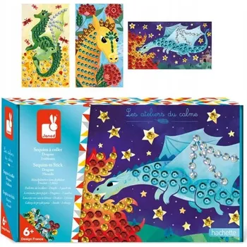 kreativní sada Kreativní sada s flitrovými Flitry 6+, Janod