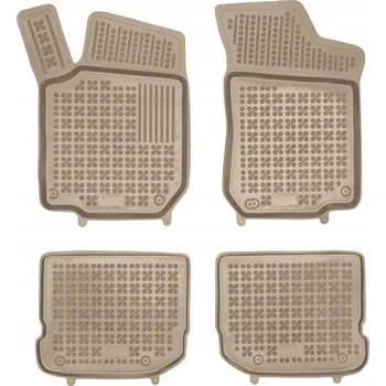 autokoberec Gumové autokoberce béžové Škoda Octavia I 1996-2004