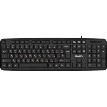 Klávesnice SVEN KB-S230 Klávesnice s cyrilicí, ukrajinská