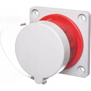 Elektrická zásuvka Červená Elektrická Zásuvka Elektromet