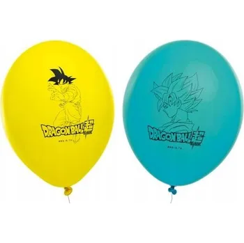 Balónek LATEXOVÉ BALÓNKY DRAGON BALL JAPONSKÁ MANGA LICENCE 27CM 6 KS PÁRTY