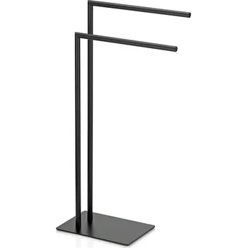 Držák na kartáček Kela Kovový věšák na ručníky černý ve tvaru L 30,0x20,0x81,0cm + Doprava ZDARMA