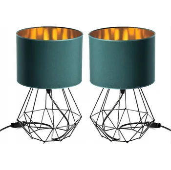 Stojací lampa Noční lampa Brylant Diamant Zlaté Stínidlo LED E27