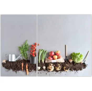 Kuchyňské prkénko Skleněná Ochranná Deska a Krájecí Prkénko | Indukce, Sporák ds-0522