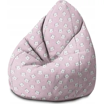 Sedací pytel Dětský Taburet Polský sedací vak do dětského pokoje XXL křeslo MIX