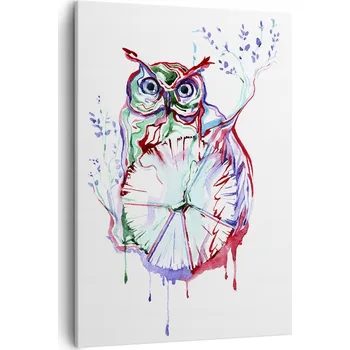 Obraz Obraz na plátně do obýváku, ložnice 50x70 cm - foto obraz ptáka na zeď, plátno