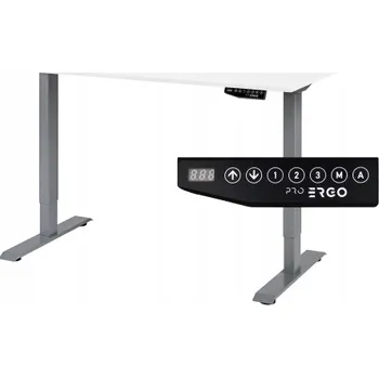 Psací stůl Obdélníkový psací stůl 160 x 80 x 119 cm, odstíny šedé