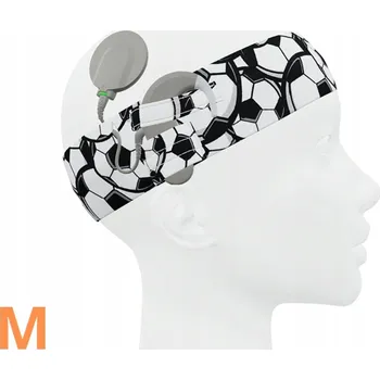 IP kamera Univerzální pásek na procesor řeči / implantát - bílý s míčky - vel. M