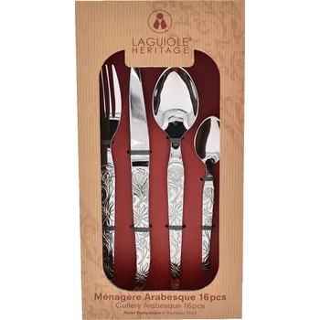 Příbor Příbory Sada příborů pro 4 osoby ARABESQUE Laguiole