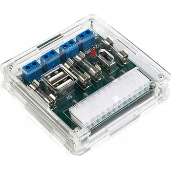 IP kamera Měnič Napětí Elektroweb Adaptér ATX počítačového zdroje s USB v pouzdře