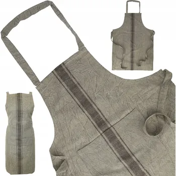 Obraz Fartuch kuchenny fartuszek do kuchni zielony 60x84 cm