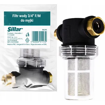 vodní filtr Filtr Sillar 3/4" V/M pro čištění vody do zahrady, kohoutku, myčky