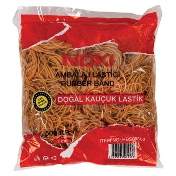 Archivační box Noki, Gumičky sáček, průměr 7 cm, 500g, natural