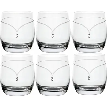 Sklenice Skleničky na likér, skleničky na whisky, skleničky na vodu, sklenice na vodku , koktejlové skleničky , slavnostní poháry 122 bezbarvých 350ml 6 ks