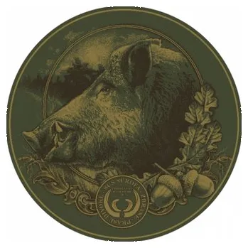 Samolepící dekorace Samolepka Německý ohař - zelená