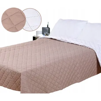 Prostěradlo Přehoz Golden Dreams mikrovlákno 160 cm x 200 cm bílý