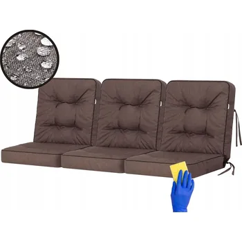 Podsedák Sada 3 polštářů na houpačku nebo zahradní křeslo "Venus" o šířce 150 cm