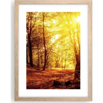 Obraz Obraz plakát v rámu světlý dub do obýváku 30x40 krajina plakáty na zeď