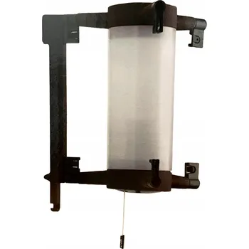 Nástěnné svítidlo Nástěnná lampa TULI1956 hnědá 22x28 cm