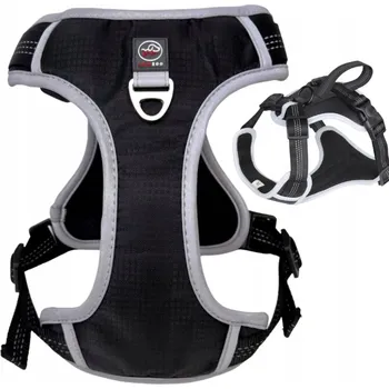 Postroj pro psa POSTROJE pro psa GUARD beztlakové TOKYO black XL