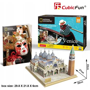 Puzzle 3D National Geographic Náměstí svatého Petra