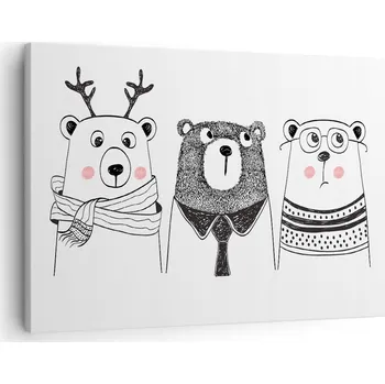 Obraz Obraz na plátně do obývacího pokoje ložnice 70x50 pro děti - foto obrazy na zeď