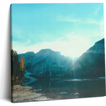 Obraz Foto Obraz Canvas Nápad na Dárek do Předsíně Hora a Řeka v Polsku