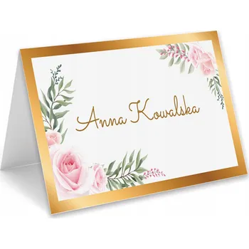 Obraz Jmenovky na stůl Personalizované na První Svaté Přijímání, oslavu, Svatba ZK10