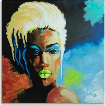 Obraz Deco Panel 3D Obraz Portrét ženy 60x60 cm