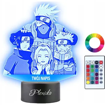 Lampička Plexido vícebarevná Noční lampa