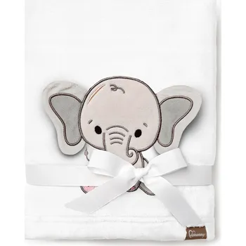 Dětská deka Be Mammy Dětská deka s 3D motivem Mazlíček dárek svátky 76x102 BE-168