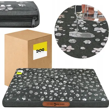 Pelíšek pro psa VODĚODOLNÝ PELÍŠEK PRO PSÍ 100x70x5 cm VELKÝ XL POTAH SE ZIPEM