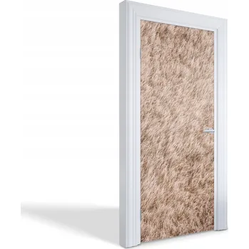 Fototapeta Samolepící dekorativní nálepka na dveře a nábytek Dřevěné dveře 95x205 cm