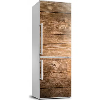 Fototapeta Samolepicí tapeta na lednici - Dřevěné pozadí 70x190 cm