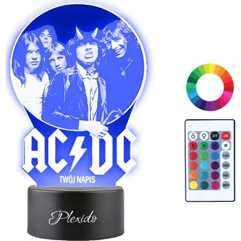 Lampička Plexido vícebarevná Noční lampa